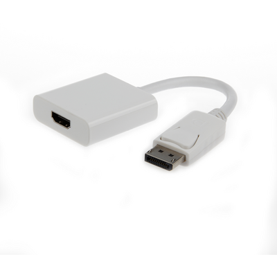 Gembird A-DPM-HDMIF-002-W DisplayPort to HDMI adapter cable White