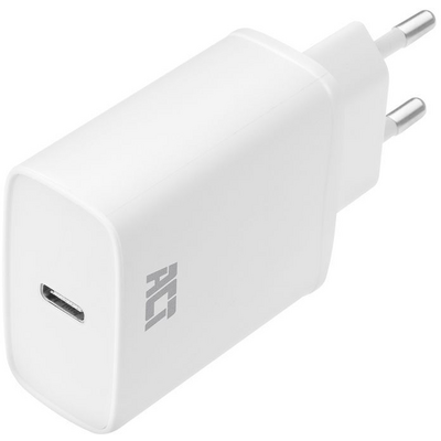 ACT AC2100 Compact USB-C Charger 20W for fast charging White