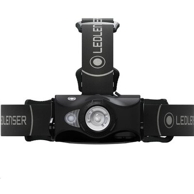 LEDLENSER MH8 600lm/200m, RGB, 1xLi-ion, fekete outdoor tölthető LED fejlámpa