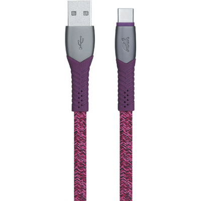 RivaCase Egmont PS6102 RD12 Type-C / USB 2.0 cable 1,2m Red