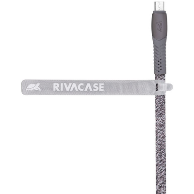 RivaCase Egmont PS6100 GR12 Micro-USB cable 1,2m Grey