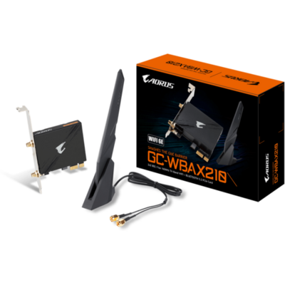 GIGABYTE Wireless Adapter PCI-Express Tri Band AX2400, GC-WBAX210