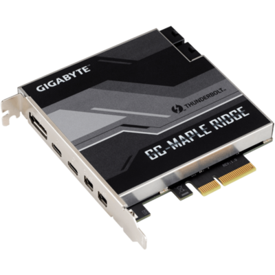 GIGABYTE Bővítőkártya PCI-Ex-4x 2xThunderbolt, 2xMini-Displayport, Displayport