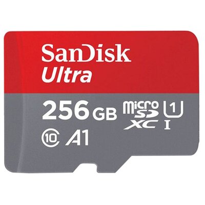 Sandisk 256GB SD micro (A1 Class 10 UHS-I) Ultra Android memória kártya