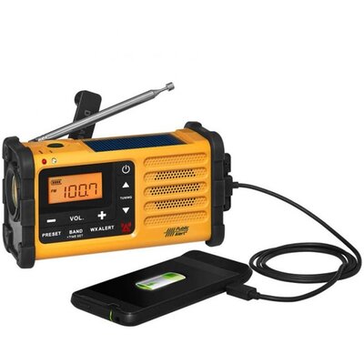 Sangean MMR-88 AM/FM dinamós-napelemes vészhelyzet rádió