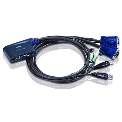 ATEN CS62U 2port USB VGA Audio KVM switch ATEN CS62U 2port USB VGA Audio KVM switch