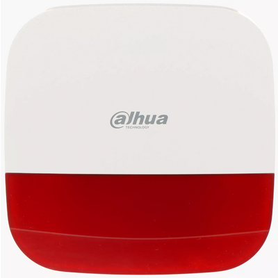 Dahua Vezeték nélküli kültéri sziréna - AirShield ARA13-W2 Piros (IP65; 110dB; LED; 868MHz, AES128, 12VDC+Akku; Mabisz)