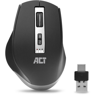 ACT AC5145 Wireless Multi Connect Mouse 2400 DPI Black