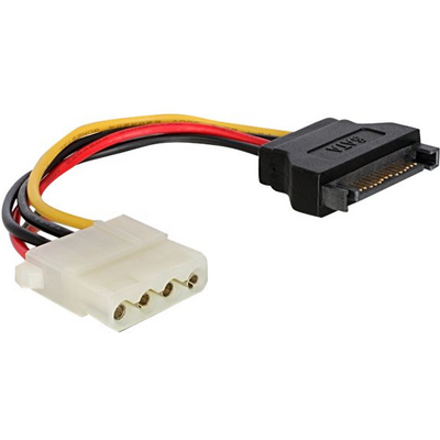 Gembird CC-SATA-PS-M SATA (male) to Molex (female) power cable,