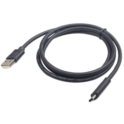 Gembird CCP-USB2-AMCM-1M USB2.0 AM to Type-C cable 1m Black