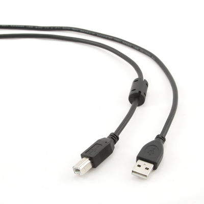 Gembird Premium quality USB 2.0 A-plug B-plug cable 3m Black