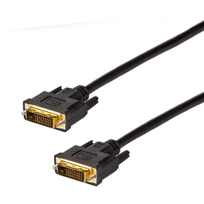 Akyga AK-AV-06 DVI-D (Dual Link) cable 1,8m Black