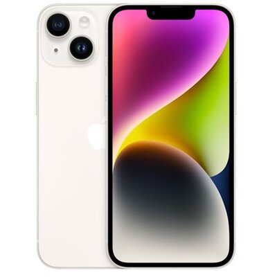 Apple iPhone 14 6,1" 5G 6/256GB Starlight fehér okostelefon