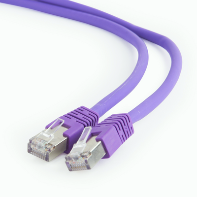 Gembird CAT6A S-FTP Patch Cable 1m Purple