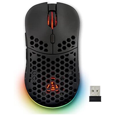 The G-Lab Vezeték nélküli Gamer Egér - KULT BERYLLIUM (16000 DPI, 6 gomb, makro, RGB LED, fekete)