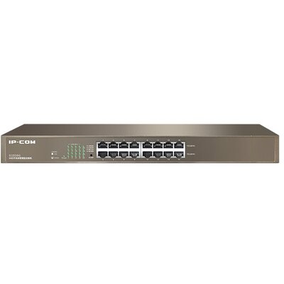 IP-COM Switch - G1016G (16 port 1Gbps; rackbe szerelhető)