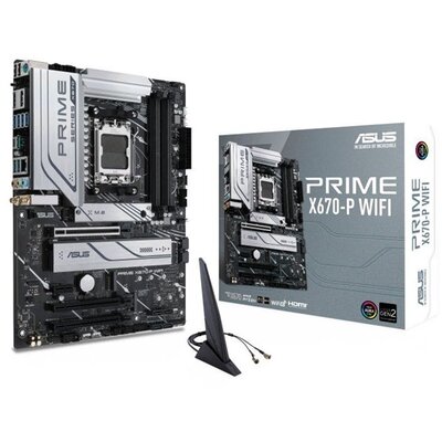 ASUS PRIME X670-P WIFI AMD X670 SocketAM5 ATX alaplap