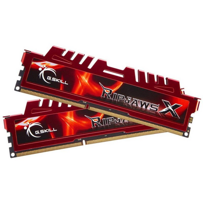 G.SKILL 16GB DDR3 1600MHz Kit(2x8GB) RipjawsX Red