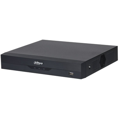 Dahua NVR Rögzítő - NVR2104HS-I2 (4 csatorna, H265+, 80Mbps rögzítési sávszélesség, HDMI+VGA, 2xUSB, 1x Sata)