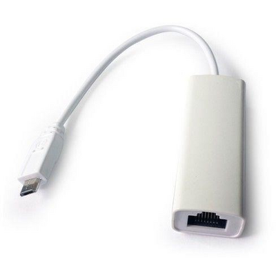Gembird NIC-MU2-01 microUSB 2.0 LAN Adapter for mobile devices White