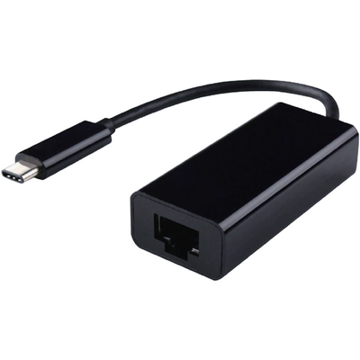 Gembird A-CM-LAN-01 USB-C Gigabit Network Adapter Black