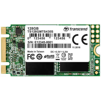 Transcend 128GB M.2 2242 SSD SATA3 B+M KEY TLC