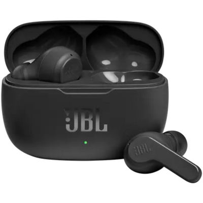 JBL Vibe 200TWS (Vezeték nélküli, fülbe helyezhető fülhallgató), Fekete