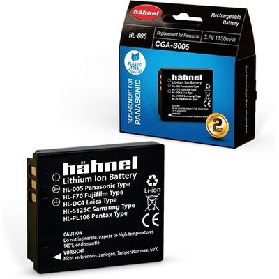 HAHNEL HL-005 akkumulátor (Panasonic CGA-S005 1150 mAh)