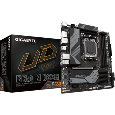 GIGABYTE Alaplap AM5 B650M DS3H AMD B650, mATX