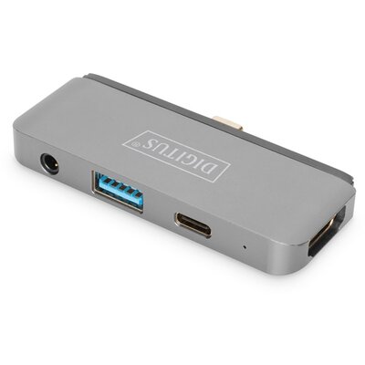 Digitus DA-70893 USB-C 4 portos univerzális mobil dokkoló