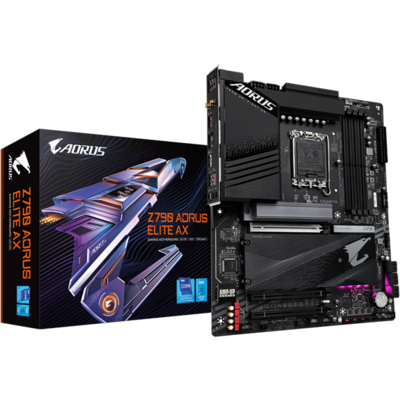 GIGABYTE Alaplap S1700 Z790 AORUS ELITE AX INTEL Z790, ATX