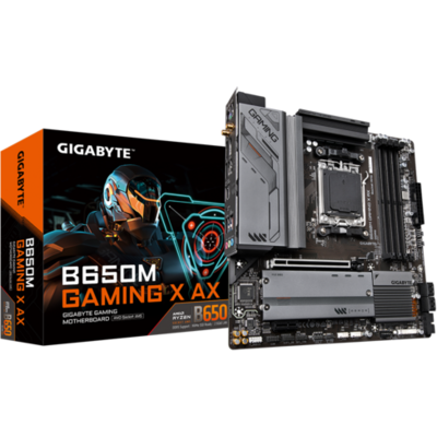 GIGABYTE Alaplap AM5 B650M GAMING X AX AMD B650, mATX