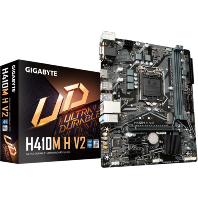 GIGABYTE Alaplap S1200 H410M H V2 INTEL H410, mATX