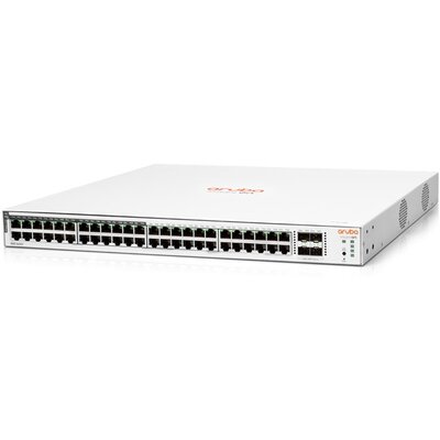 Aruba Instant On JL815A 1830 48xGbE LAN 24xPoE LAN 4xSFP port smart menedzselhető PoE (370W) switch