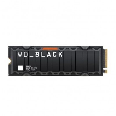 SSD WD Black SN850 NVMe M.2 2TB with Heatsink