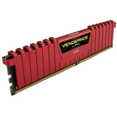 DDR4 8GB 2400MHz Corsair Vengeance LPX Red CL16