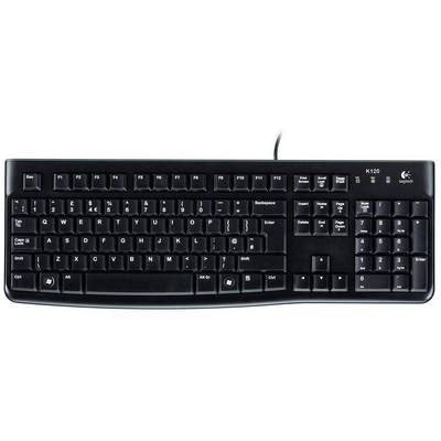 Logitech LOGITECH KEYBOARD K120 N/A ELL MEDITER (GREEK)