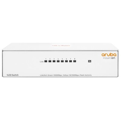 Aruba Instant On 1430 8x GbE LAN port nem menedzselhető switch