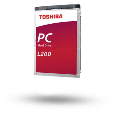 Toshiba Belső HDD 2.5" - L200 (SMR) Mobile 2TB (9,5mm; Bulk; notebookok, külső HDD házak; játékkonz; 128MB/5400RPM)