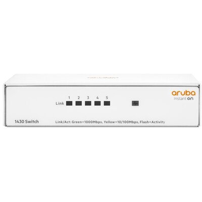 Aruba Instant On R8R44A 1430 5x GbE LAN port nem menedzselhető switch