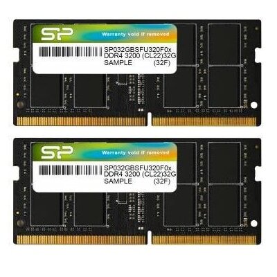 Silicon Power DRAM DDR4 DDR4-2666 CL19 64GB 32GBx2 1.2V SP064GBSFU266F22