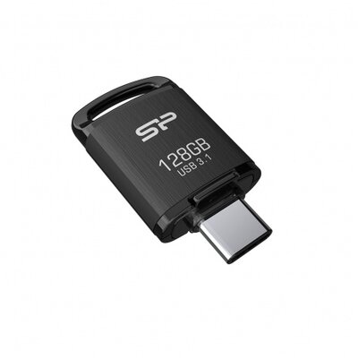 Pendrive 128GB Silicon Power C10 - Type-C, Water, Vibration and dustproof (Black)