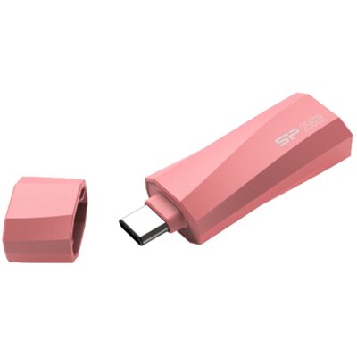 SILICON POWER Mobile C07 USB3.2G1C 64GB rózsaszín
