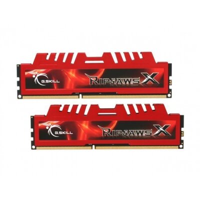 G.SKILL RipjawsX DDR3 1600MHz CL9 8GB Kit2 (2x4GB) Intel XMP Red