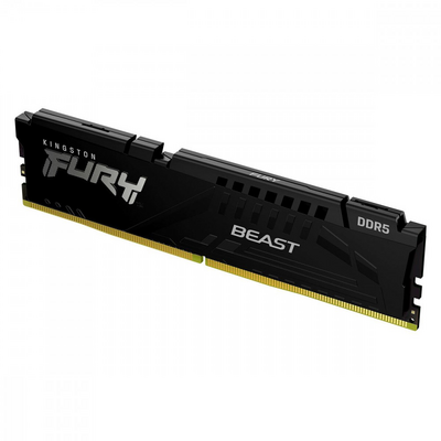 KINGSTON FURY Memória DDR5 8GB 5200MHz CL36 DIMM Beast Black EXPO