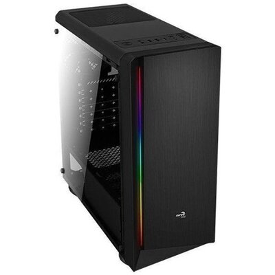 Aerocool Rift RGB fekete (táp nélküli) ablakos ATX ház