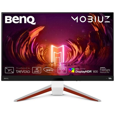 BenQ Monitor 27" - EX2710U (IPS, 16:9, 3840x2160, 1ms, 300cd/m2, 90% DCI-P3, 2xHDMI, DP, Freesync, 144Hz)