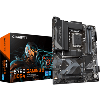 GIGABYTE Alaplap S1700 B760 GAMING X DDR4 INTEL Z760, ATX