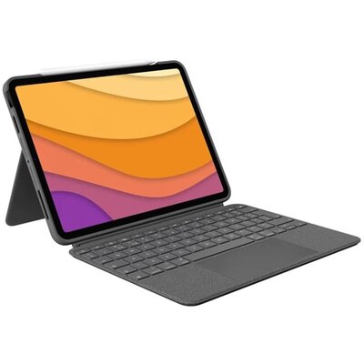 LOGITECH Billentyűzet - Combo Touch Ipad Air (4, 5 Gen.) Oxfordi Szürke, UK