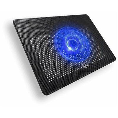 COOLER MASTER Notebook Hűtőpad NOTEPAL L2, USB port, Kék LED fény, fekete (max 17")